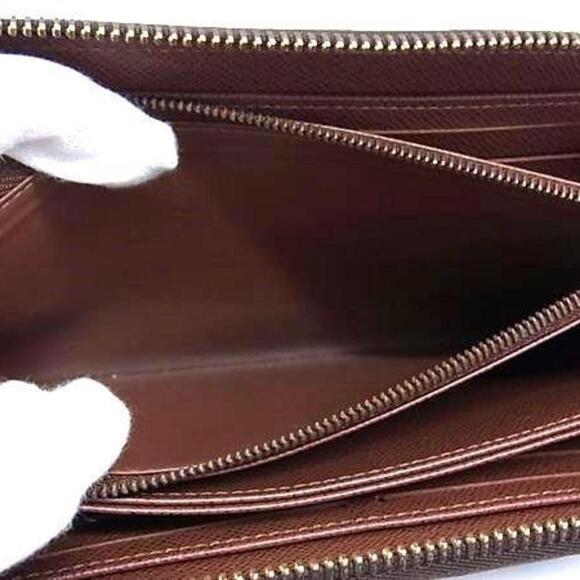 LOUIS VUITTON Brown Monogram Wallet - Picture 6 of 6